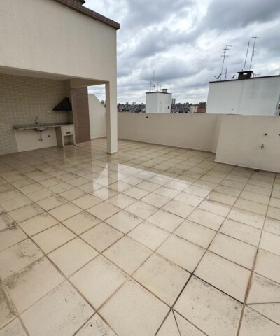 A. descoberta cobertura 260m²